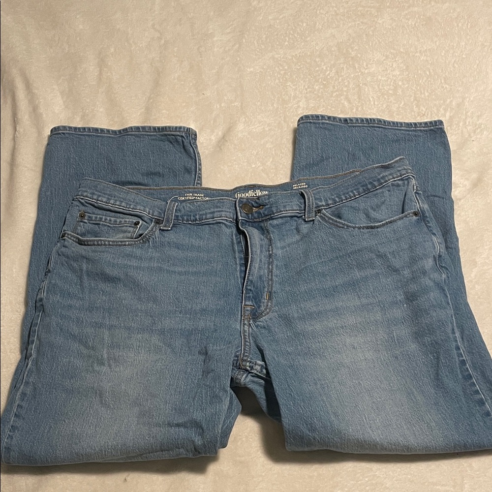 Goodfellow & Co Light Blue Straight Leg Women's Jeans